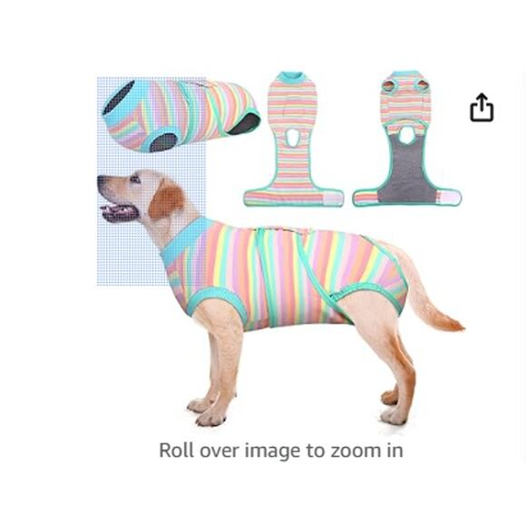 Kuoser Recovery Suit for Dogs After Surgery- never worn no packaging - Picture 3 of 4